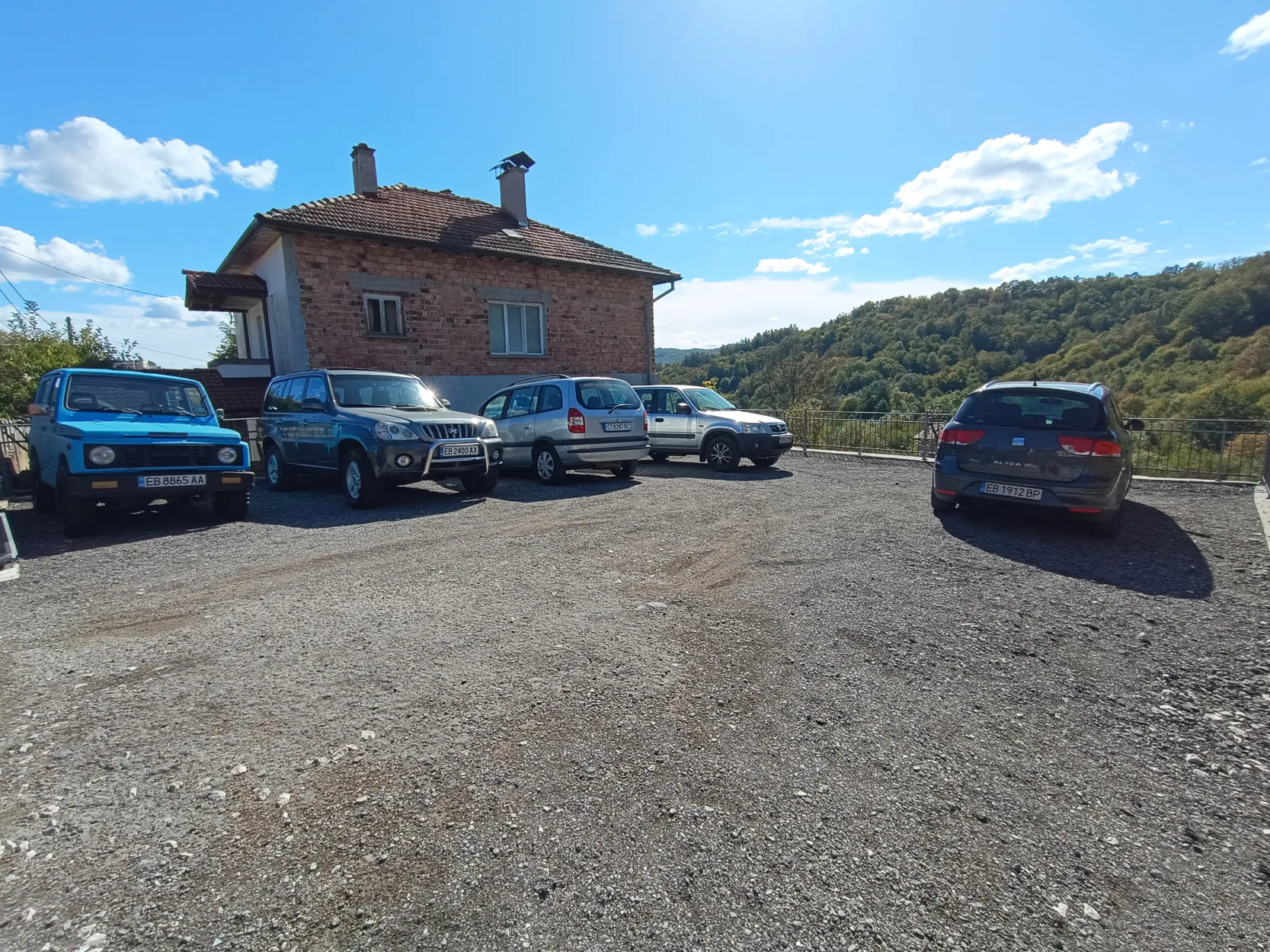 Vasilena Guest House parking